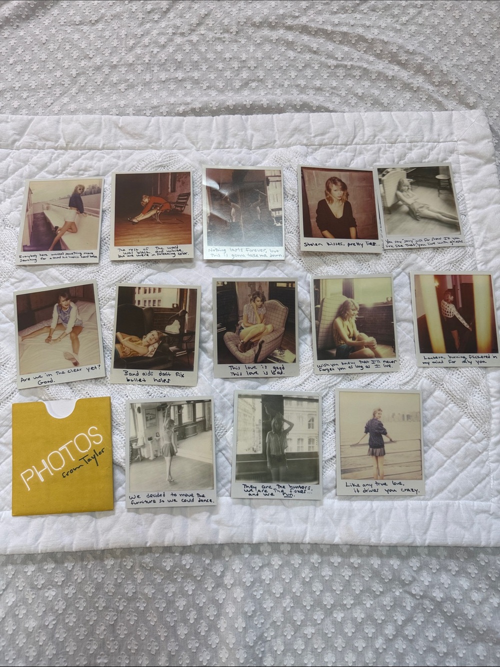 Taylor Swift Polaroid Photos from her 1989 CD #53 - 65 - Picture 2 of 7